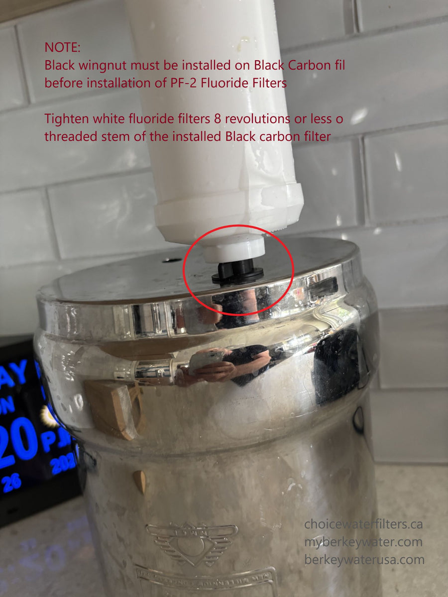 PF-2 Fluoride Reduction Filters – Berkey Water USA